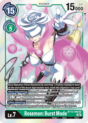 Rosemon : Mode rafale - BT13-060 - SR // BT13 – Contre le Chevalier Royal // BT13 - Versus Royal Knight